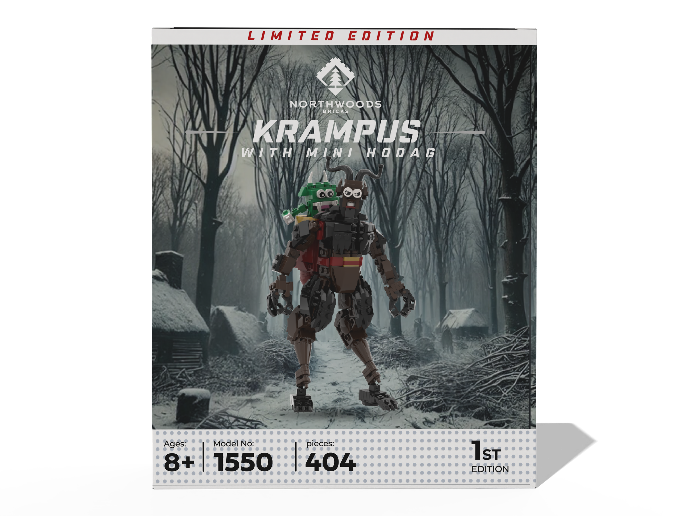 Krampus + Hodag Brick Set (404 pcs) – Limited Edition Holiday