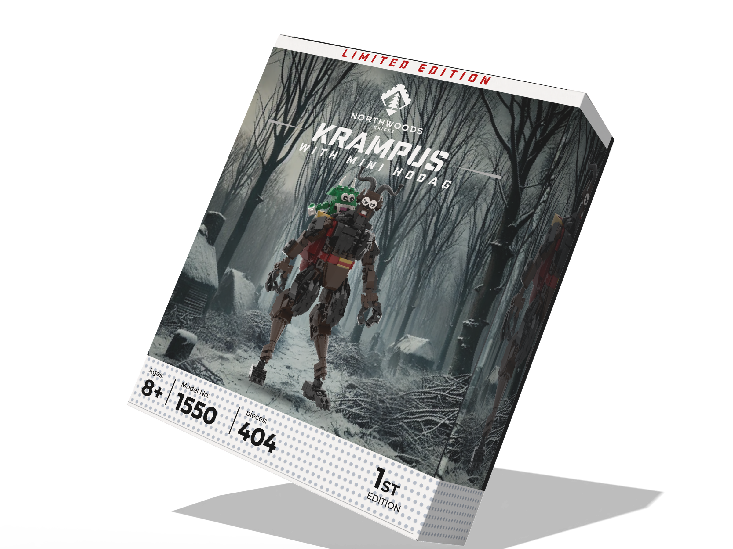 Krampus + Hodag Brick Set (404 pcs) – Limited Edition Holiday